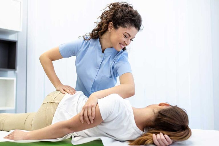 Chiropractic photo from Adobe Stock