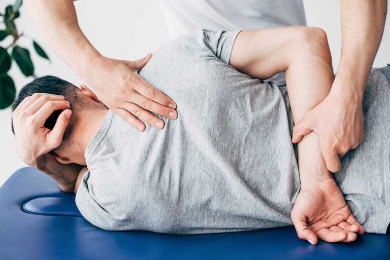 Chiropractic photo from Adobe Stock